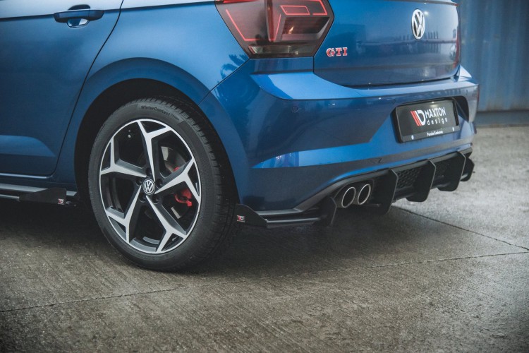 Street Pro Πίσω Κατώφλι + Αεροτομές Volkswagen Polo GTI Mk6