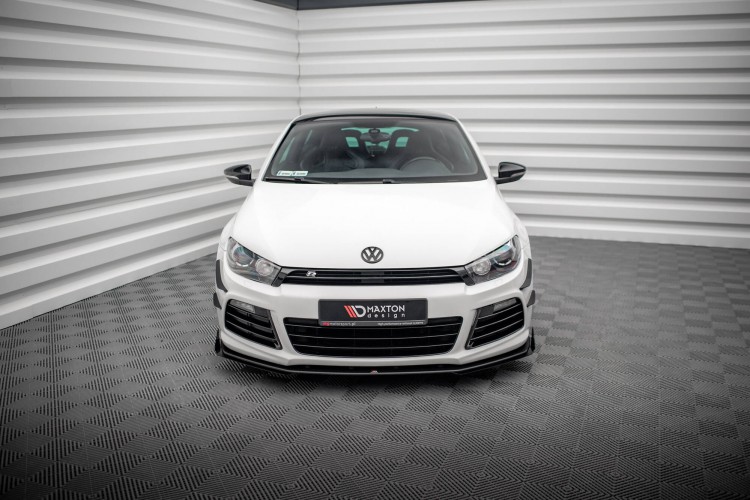 Street Pro Μπροστινός Splitter + Flaps Volkswagen Scirocco R Mk3