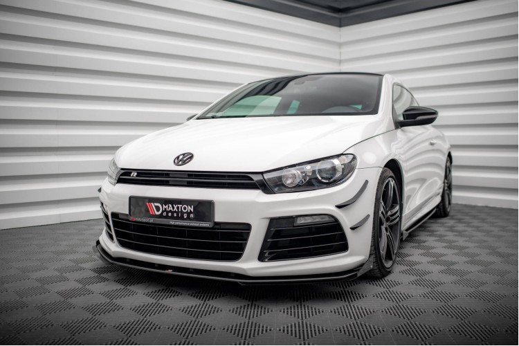 Street Pro Μπροστινός Splitter + Flaps Volkswagen Scirocco R Mk3