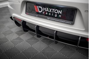 Street Pro Rear Diffuser Volkswagen Scirocco R Mk3 - Black