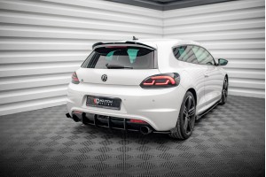 Street Pro Rear Diffuser Volkswagen Scirocco R Mk3 - Black