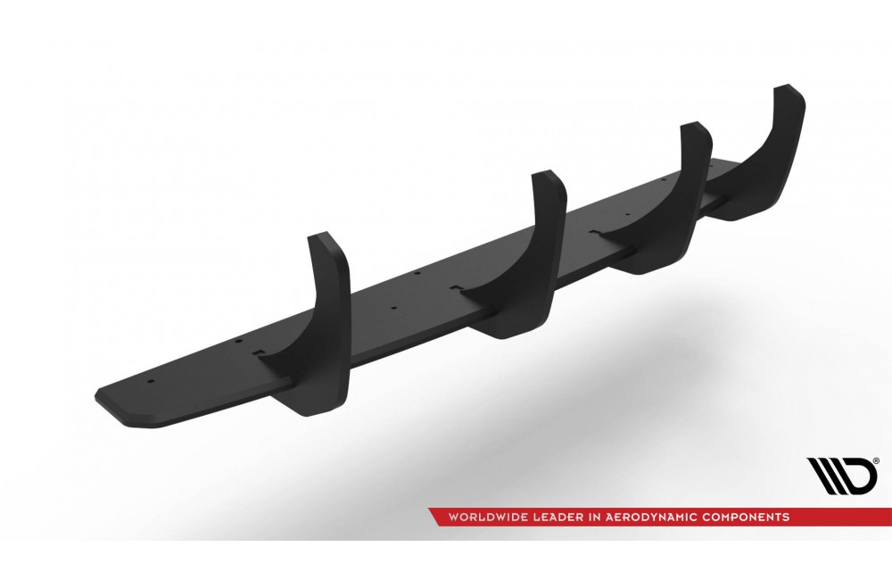 Street Pro Rear Diffuser Volkswagen Scirocco R Mk3 - Black