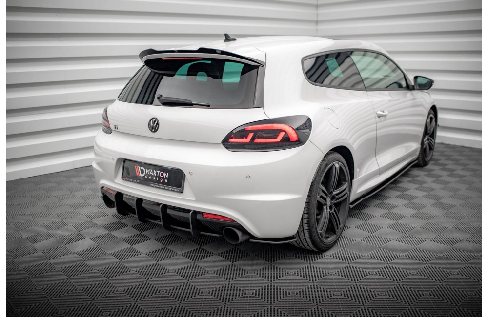 Street Pro Rear Side Splitters Volkswagen Scirocco R Mk3 - Black