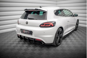 Street Pro Rear Side Splitters Volkswagen Scirocco R Mk3 - Black