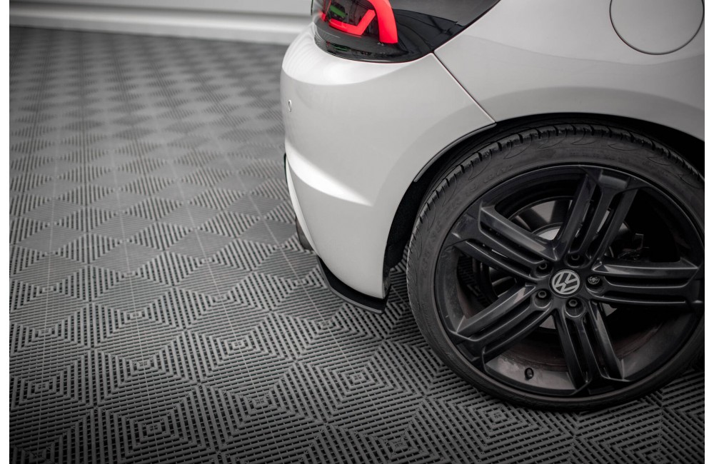 Street Pro Rear Side Splitters Volkswagen Scirocco R Mk3 - Black