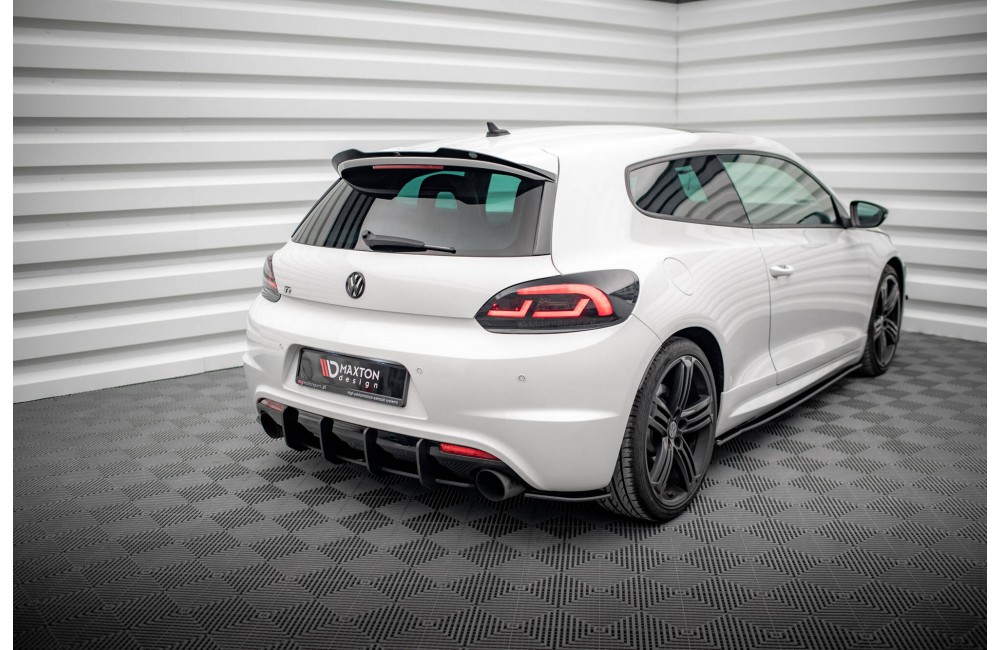 Street Pro Rear Side Splitters Volkswagen Scirocco R Mk3 - Black