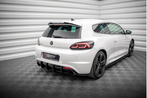 Street Pro Rear Side Splitters Volkswagen Scirocco R Mk3 - Black
