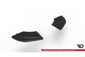 Street Pro Rear Side Splitters Volkswagen Scirocco R Mk3 - Black