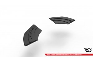 Street Pro Rear Side Splitters Volkswagen Scirocco R Mk3 - Black