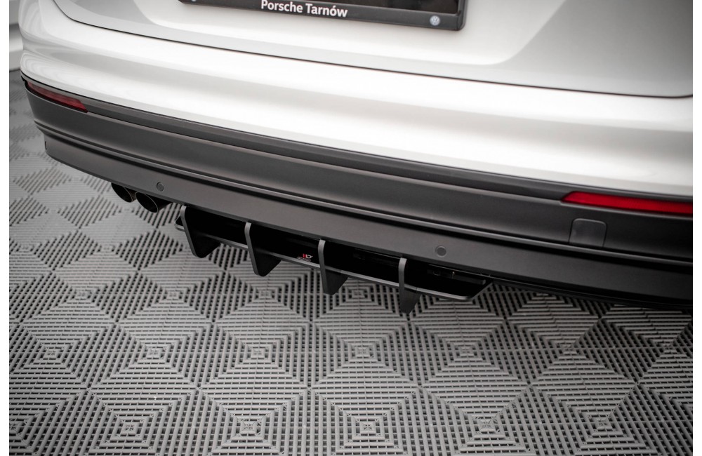 Street Pro Rear Diffuser Volkswagen Tiguan Mk2 - Black