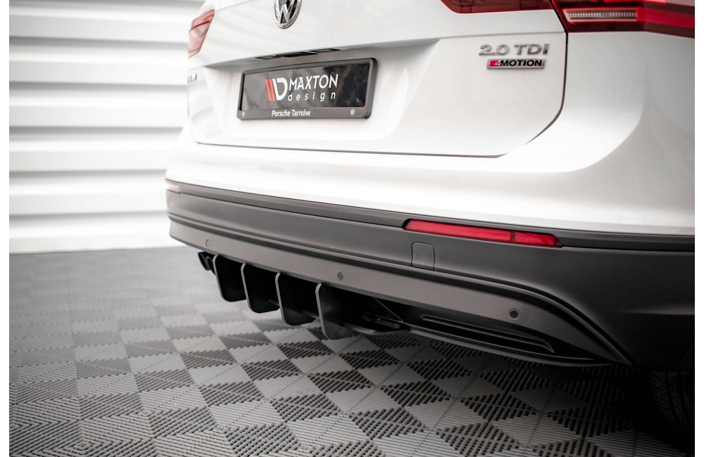 Street Pro Rear Diffuser Volkswagen Tiguan Mk2 - Black