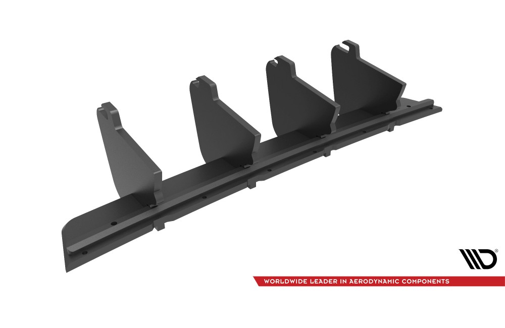 Street Pro Rear Diffuser Volkswagen Tiguan Mk2 - Black