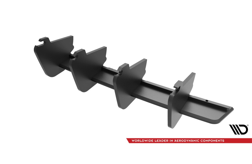 Street Pro Rear Diffuser Volkswagen Tiguan Mk2 - Black