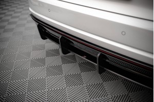 Street Pro Rear Diffuser Volkswagen Touareg R-Line Mk3 - Black