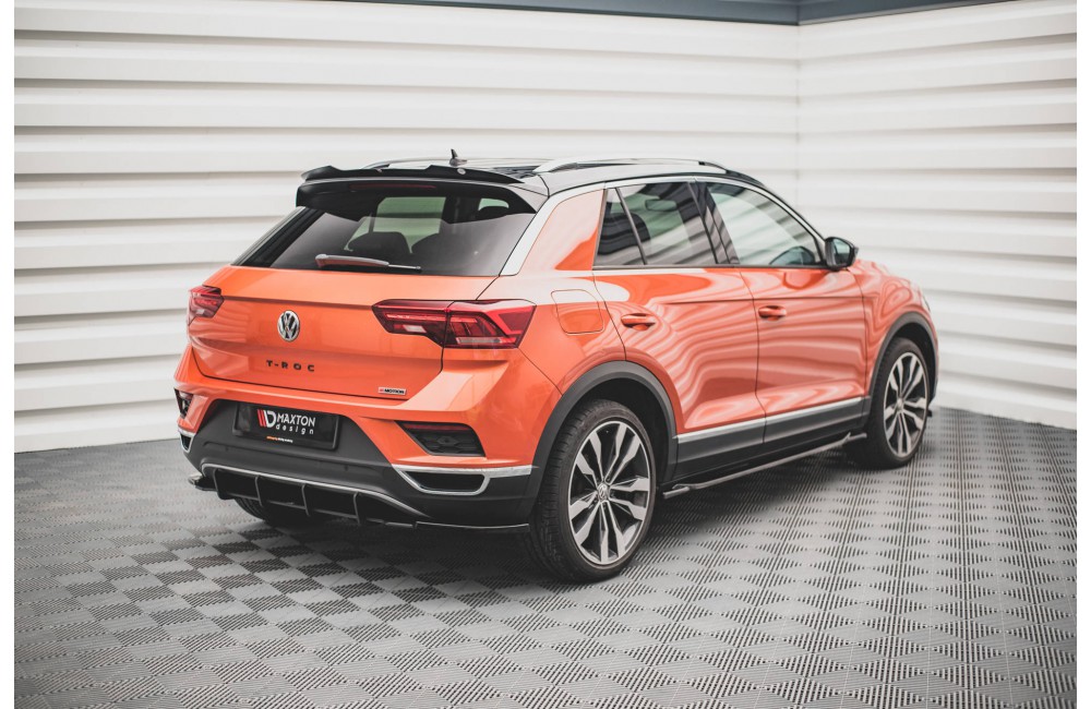 Street Pro Rear Diffuser Volkswagen T-Roc Mk1 - Black