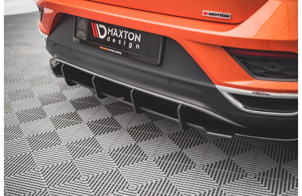 Street Pro Rear Diffuser Volkswagen T-Roc Mk1 - Black