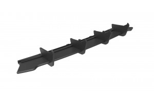 Street Pro Rear Diffuser Volkswagen T-Roc Mk1 - Black