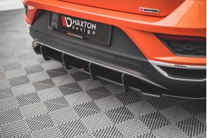 Street Pro Rear Diffuser Volkswagen T-Roc Mk1 - Black