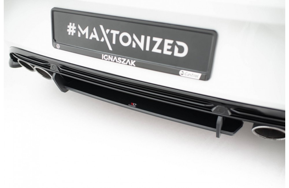 Street Pro Rear Diffuser Volkswagen T-Roc R Mk1 - Black