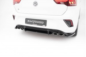 Street Pro Rear Diffuser Volkswagen T-Roc R Mk1 - Black