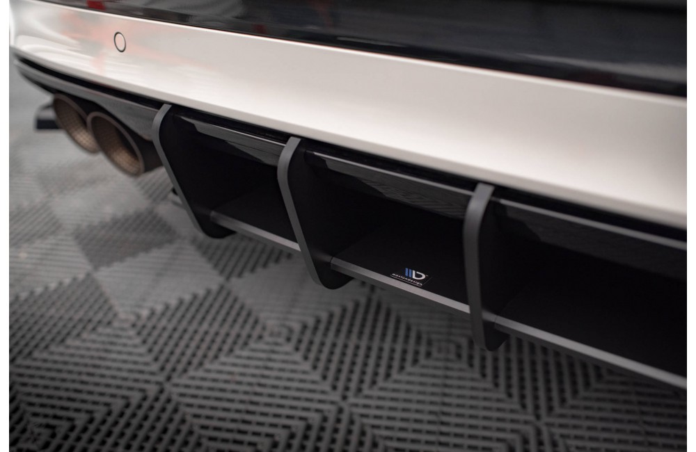 Street Pro Rear Diffuser Volkswagen T-Roc R Mk1 Facelift - Black