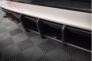 Street Pro Rear Diffuser Volkswagen T-Roc R Mk1 Facelift - Black