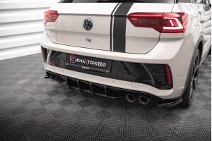 Street Pro Rear Diffuser Volkswagen T-Roc R Mk1 Facelift - Black