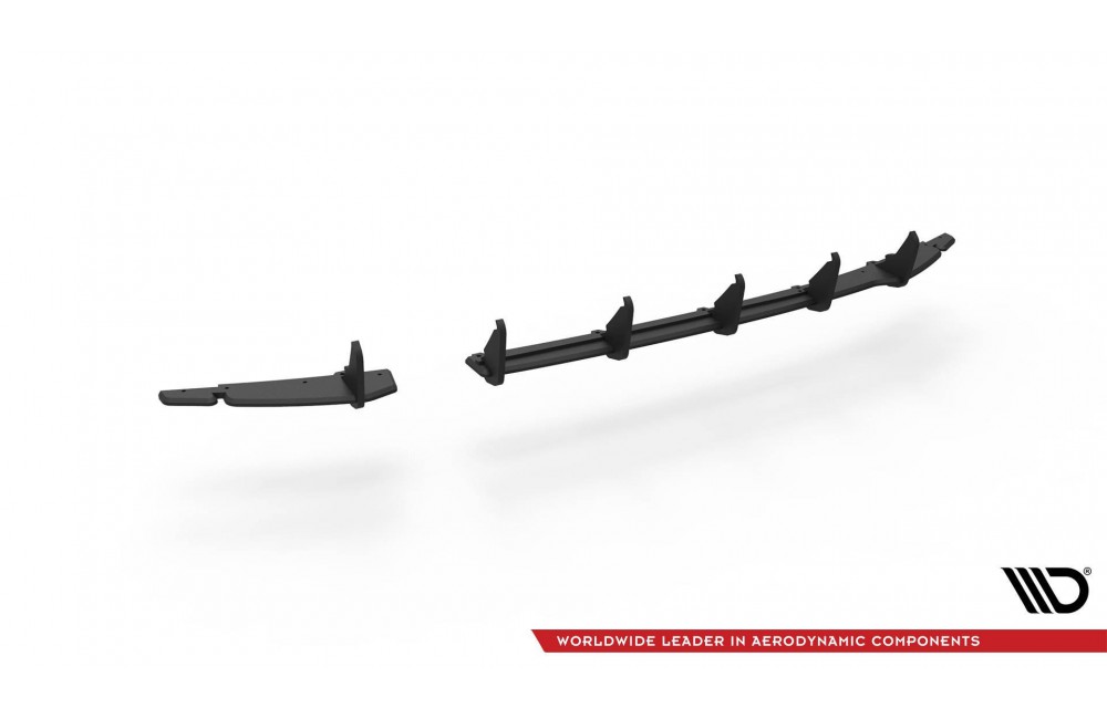 Street Pro Rear Diffuser Volkswagen Up GTI - Black