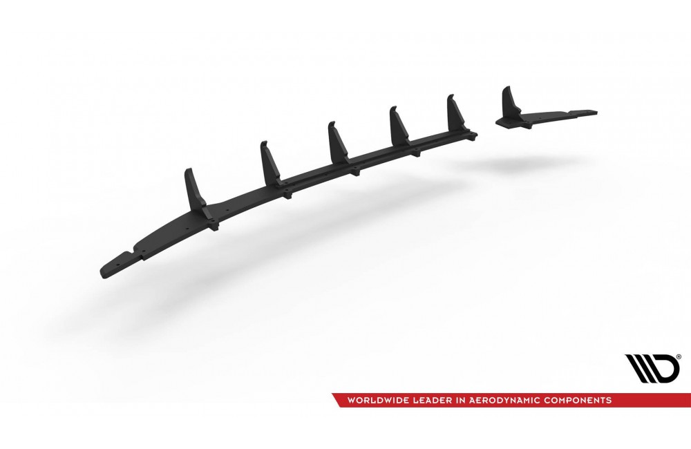 Street Pro Rear Diffuser Volkswagen Up GTI - Black