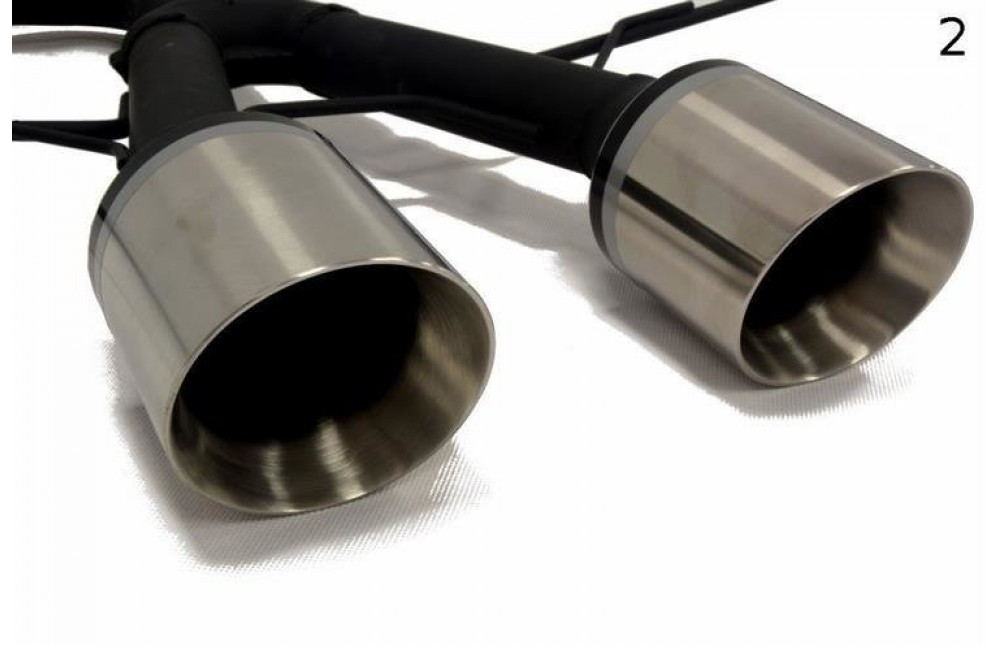 SPORTS EXHAUST TIPS VOLKSWAGEN GOLF 5, GOLF 6 AND SCIROCCO