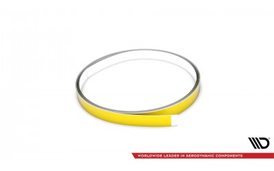 Decorative stripe for self sticking